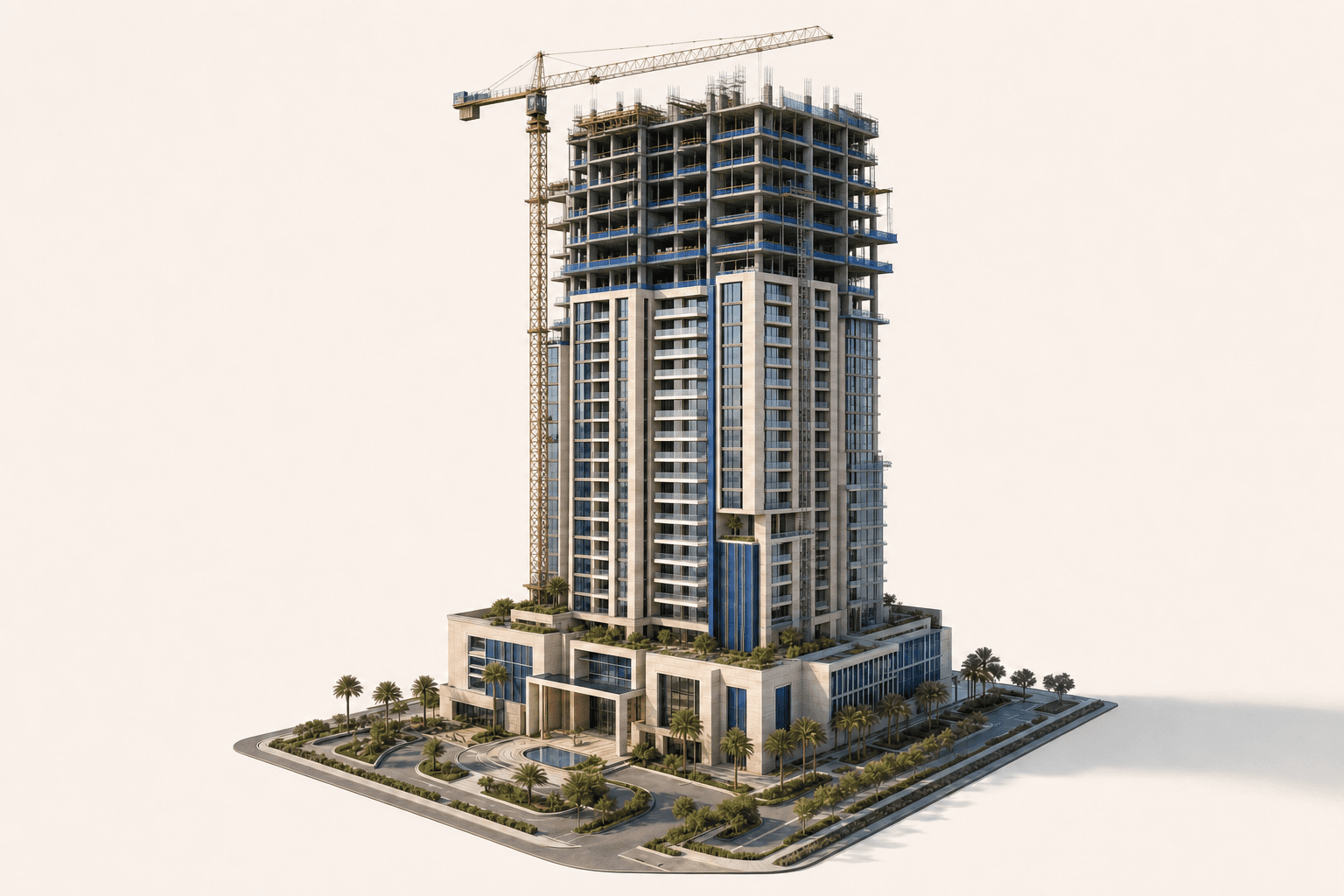 Envelope + MEP construction phase